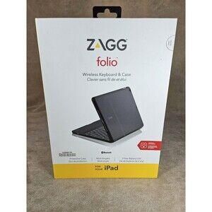 ZAGG Folio Wireless Keyboard Case for iPad 9.7" (5th/6th Gen) Bluetooth